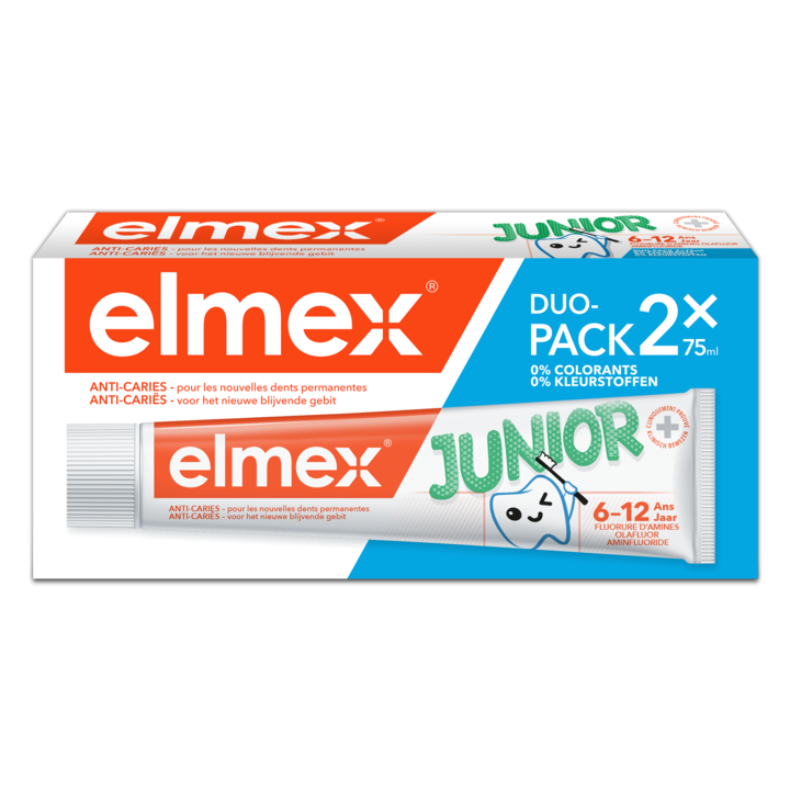 Dentifrice junior 6-12 ans Elmex