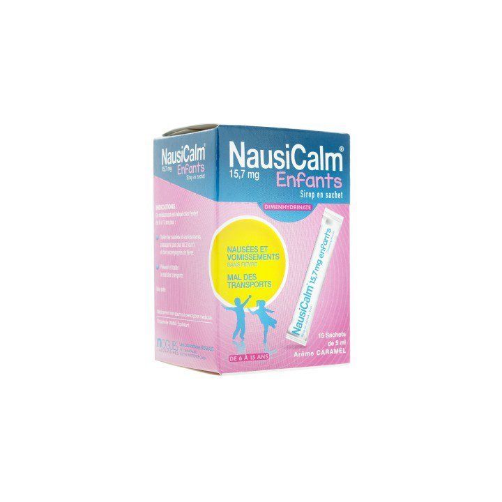 Nausicalm sirop enfants – 15 sachets