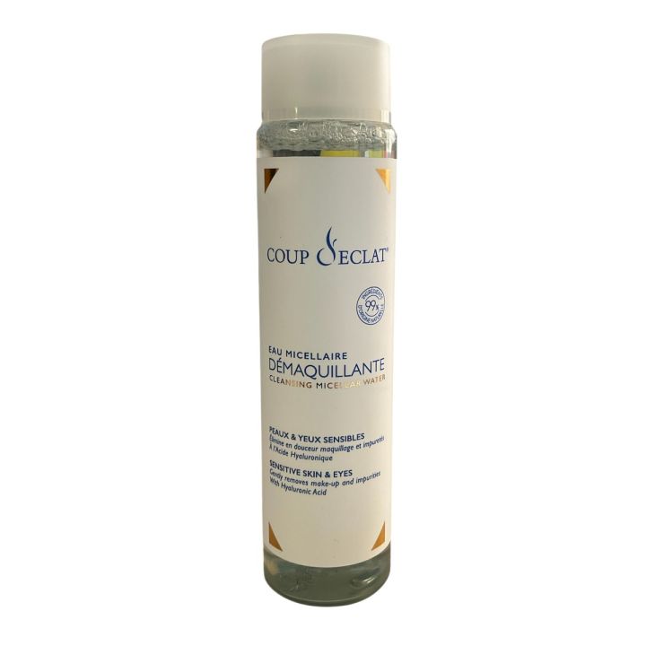Eau micellaire démaquillante Coup d'éclat - flacon de 250ml