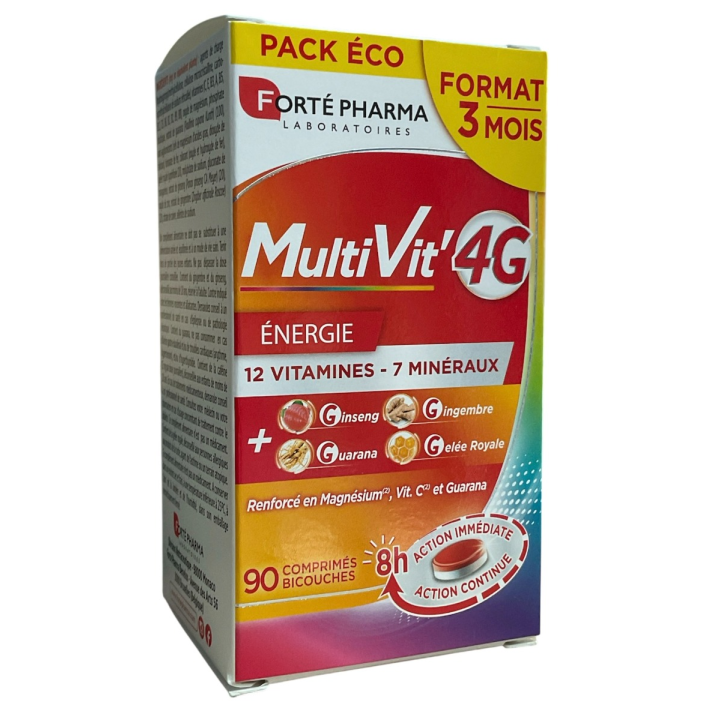 MultiVit'4G énergie Forté Pharma