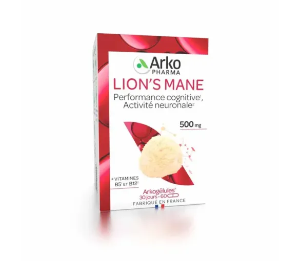 Arkogélules Lion's Mane Arkopharma - boite de 60 gélules - image 1