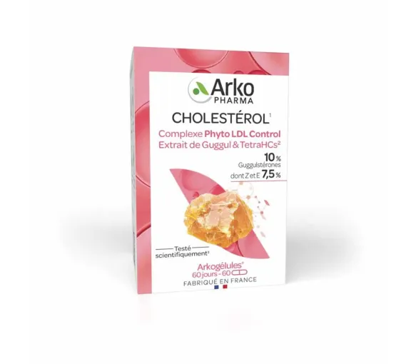 Arkogélules Cholestérol Arkopharma - boite de 60 gélules - image 1