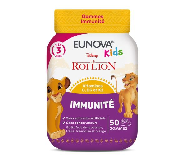 Eunova Kids immunité EG Labo - pot de 50 gommes