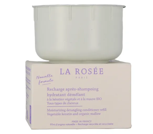 Recharge après-shampoing hydratant démêlant bio La Rosée - pot de 200ml - image 1