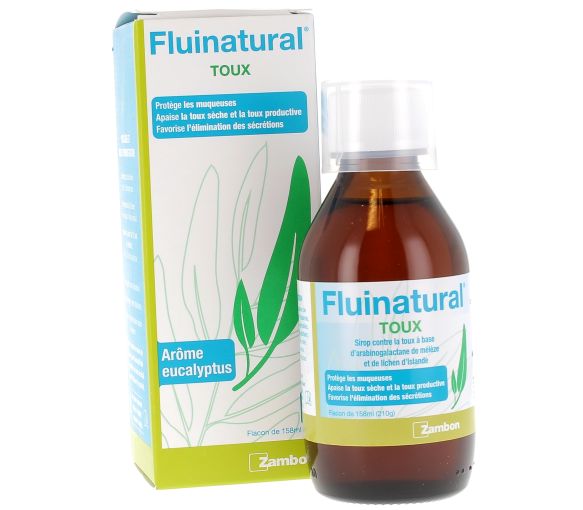 Fluinatural Sirop Toux Zambon - Flacon de 158ml