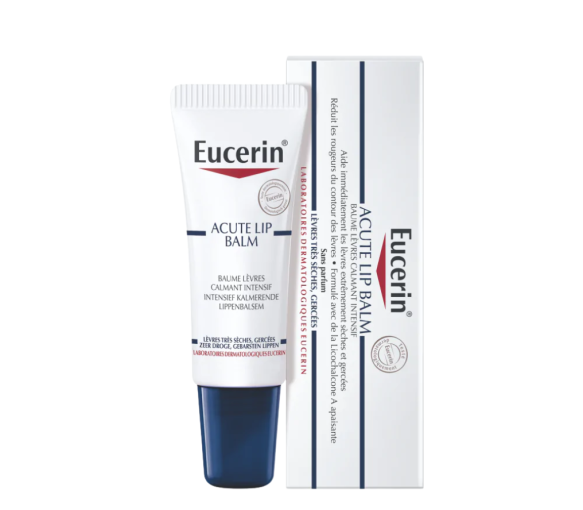 Baume lèvres calmant Eucerin - tube de 10 ml - image 1