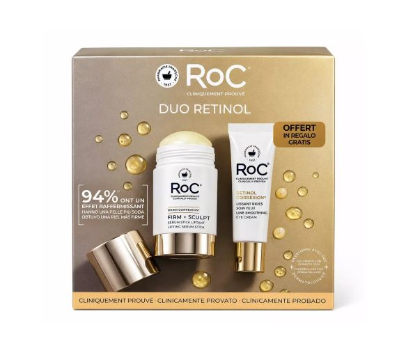 Coffret duo rétinol RoC – 2 produits dont 1 offert