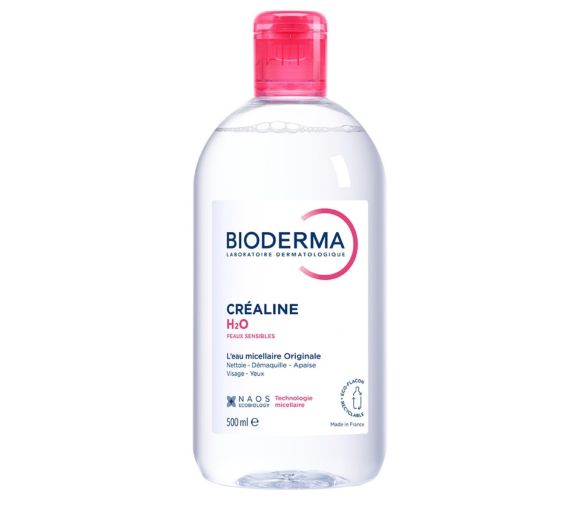Eau micellaire Créaline H2O Bioderma - flacon de 500 ml - image 1