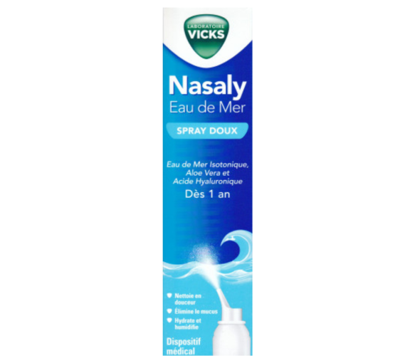 Nasaly eau de mer spray doux Vicks - spray de 120ml - image 1