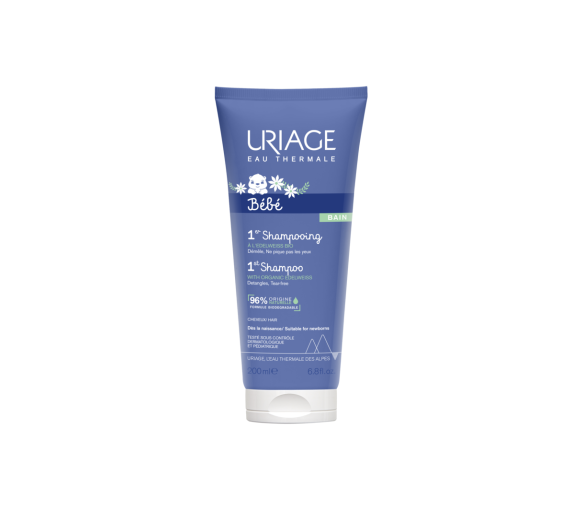 1er Shampoing à l'edelweiss bio Uriage - tube de 200 ml - image 1