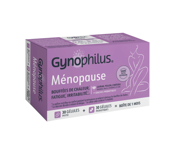 Gynophilus ménopause Immubio - boite de 60 gélules - image 1