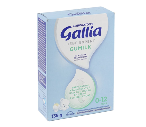 Bébé expert gumilk 0-12 mois Gallia - boite de 135g