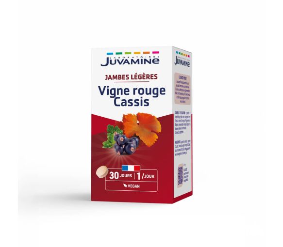 Jambes légères vigne rouge cassis Juvamine - image 1