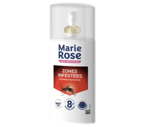 Zone infestées anti-moustiques Marie Rose - spray de 100ml