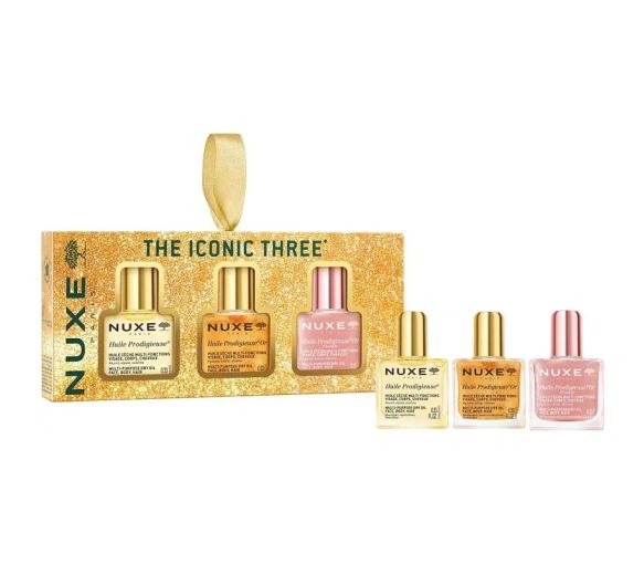 Coffret Les Iconiques Huiles prodigieuses Nuxe – 3 produits