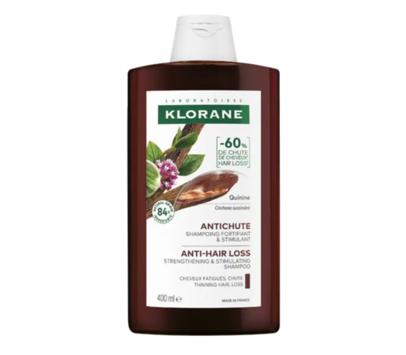 Shampooing à la Quinine & Edelweiss bio Klorane - flacon de 400 ml - image 1