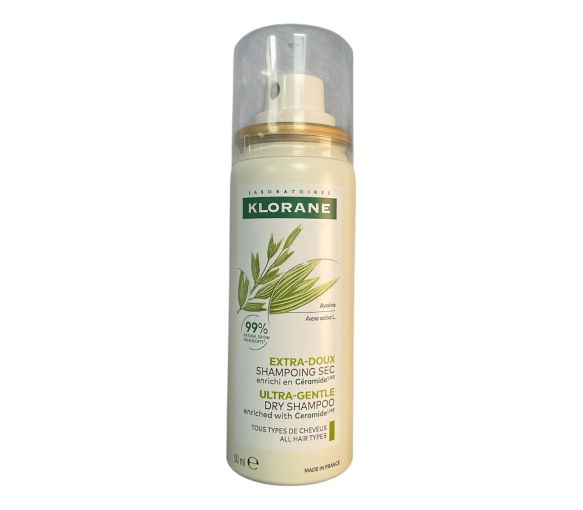 Shampoing sec extra-doux Klorane - spray de 50ml