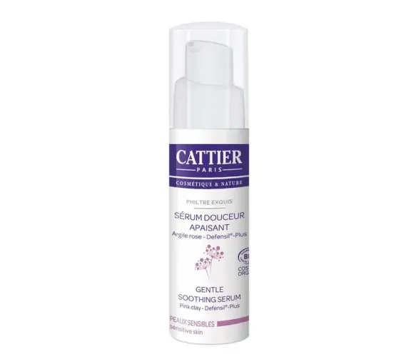 Sérum douceur apaisant bio Cattier - flacon pompe de 30ml