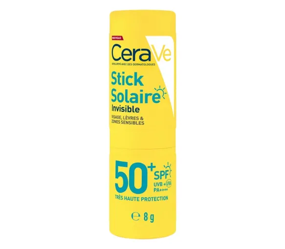 Stick solaire invisible CeraVe - stick de 8g