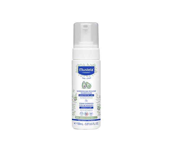 Shampooing mousse nourrisson Mustela - flacon de 150 ml - image 1