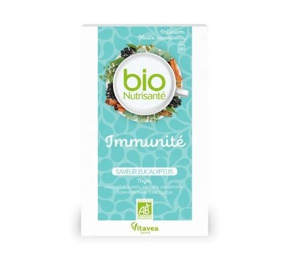 Infusion Immunité bio Nutrisanté - boîte de 20 sachets - image 1