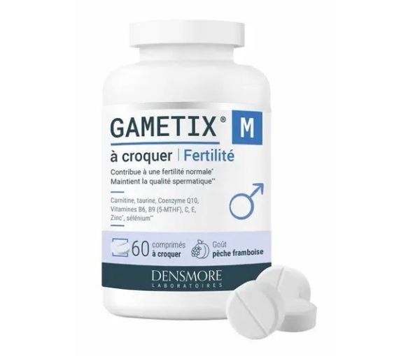 Gametix M fertilité Densmore - pot de 60 comprimés à croquer - image 1