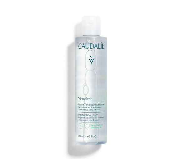 Lotion tonique hydratante Vinoclean Caudalie - flacon de 200 ml