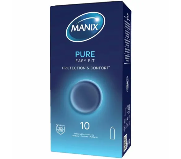 Préservatifs Pure Easy fit Manix - boîte de 10 préservatifs - image 2
