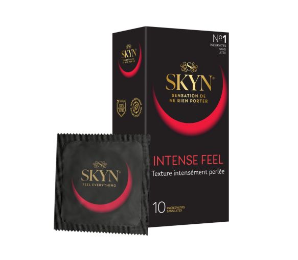 Préservatifs Manix skyn intense feel - boîte de 10 préservatifs - image 1