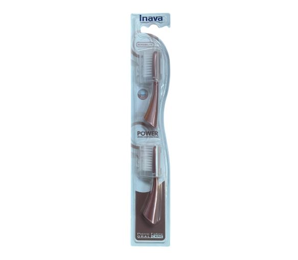 Brossette recharge sensibilité Power Inava - lot de 2 brossettes - image 1