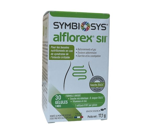 Symbiosys Alflorex SII Biocodex - boite de 30 gélules - image 1