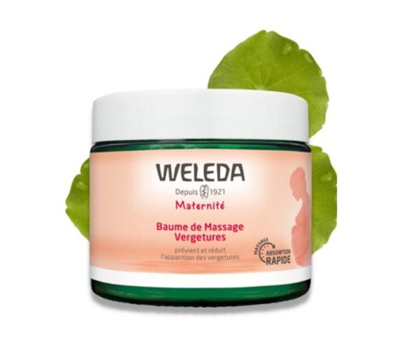 Baume de massage vergetures Weleda Maternité - pot de 150ml - image 1