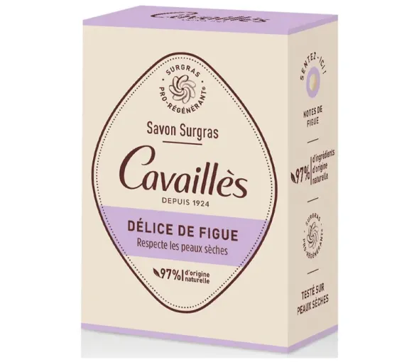 Savon surgras délice de figue Rogé Cavaillès - pain de 100g