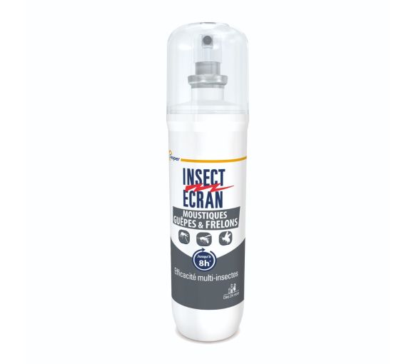 Moustiques, guêpes & frelons Répulsif peau adultes & enfants Insect Ecran - spray de 100 ml - image 1