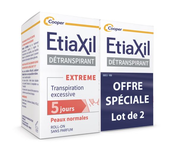Détranspirant sudo-régulateur peaux normales aisselles Etiaxil - image 1