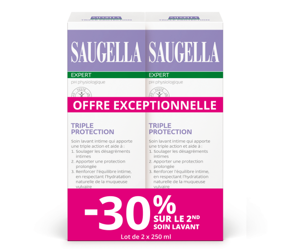 Soin lavant intime triple protection Saugella - image 1