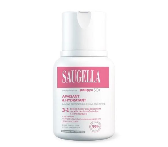 Poligyn50+ lavant quotidien pour l'hygiène intime Saugellla - flacon de 100ml - image 1