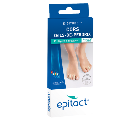 Digitubes cors oeils-de-perdrix taille M Epitact - 1x10cm - image 1