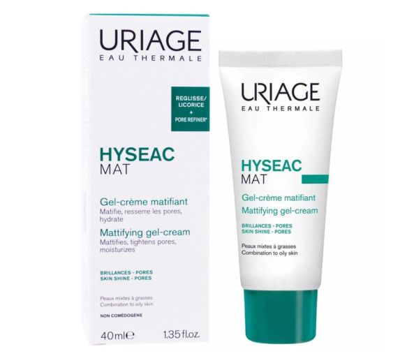 Hyséac Mat gel-crème matifiant Uriage – tube 40 ml