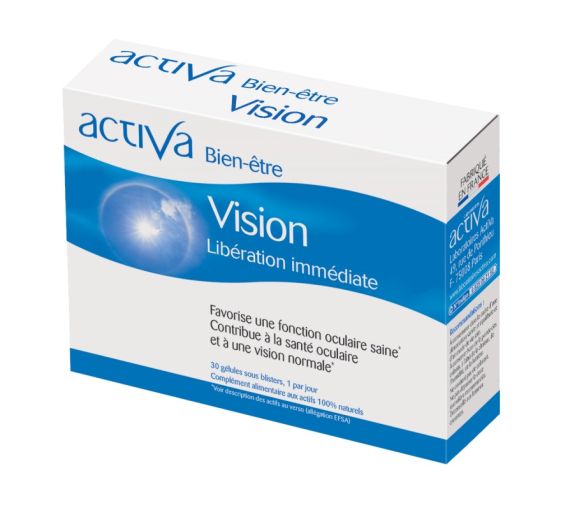 Bien-être Vision Activa - boîte de 30 gélules - image 1