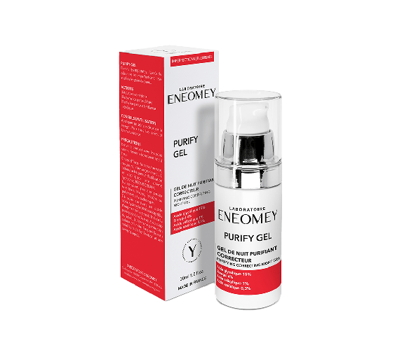 Purify Gel gel de nuit purifiant correcteur Eneomey - flacon-pompe de 30ml - image 1