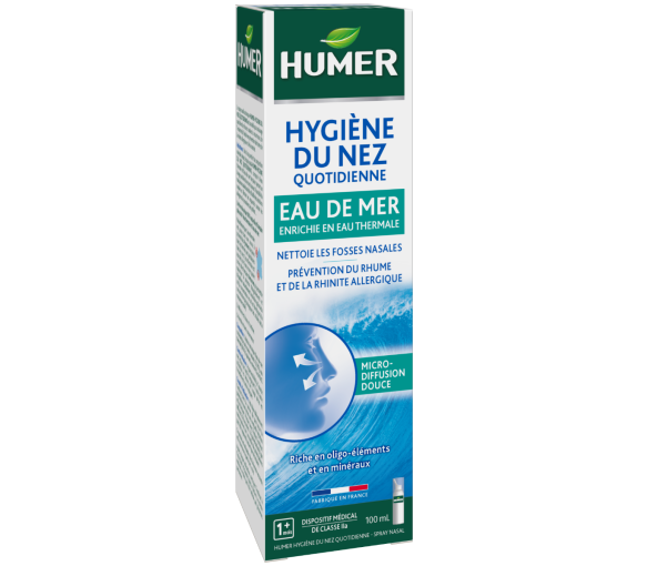 Hygiène du nez quotidienne Humer - spray de 100ml