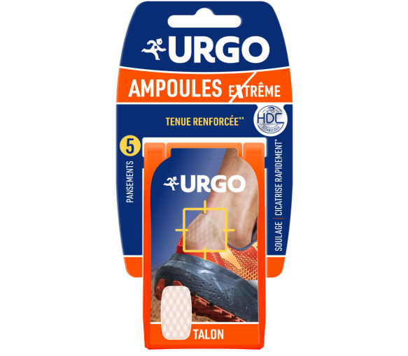 Ampoules extrême grand format Urgo - boîte de 5 pansements