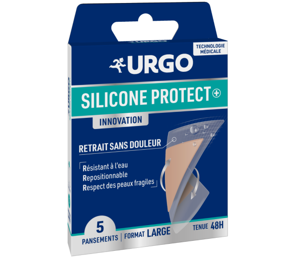 Silicone protect innovation pansements format large Urgo - image 1