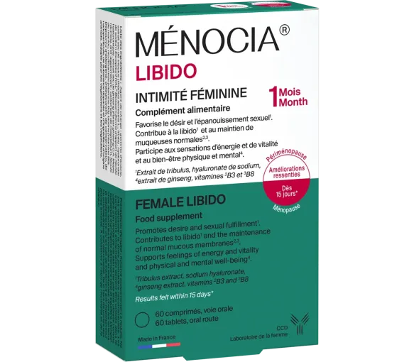 Ménocia Libido intimité féminine CCD - boite de 60 comprimés