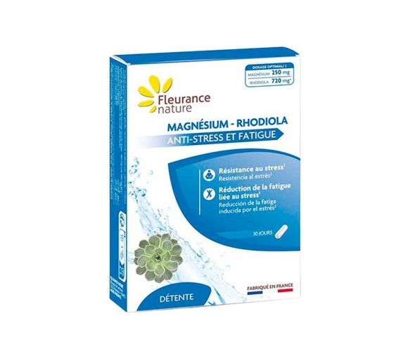 Magnésium Rhodiola Fleurance Nature – 30 comprimés