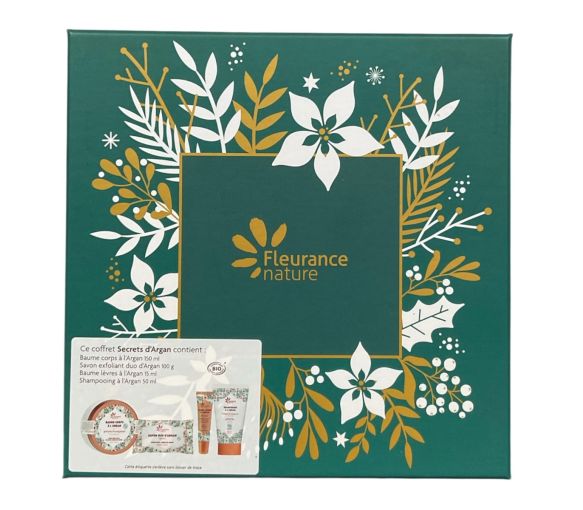 Coffret Secrets d'Argan bio Fleurance nature - coffret de 4 produits - image 1