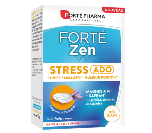 Forté Zen stress ado Forté Pharma - boite de 20 comprimés