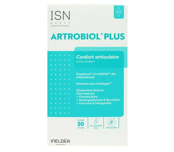 Artrobiol plus Ineldea - boîte de 120 gélules