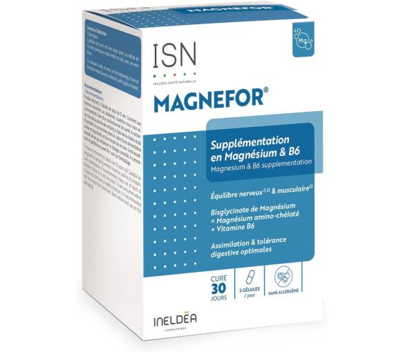 Magnefor nervosité-fatigue Ineldea - boîte de 90 gélules - image 1